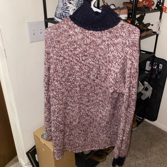 Oversized Tommy Hilfiger turtleneck sweater - Picture 4 of 4